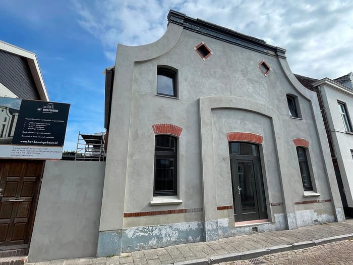 Gevelrenovatie, close-up