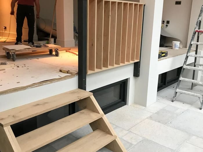 Complete renovation of a townhouse, Amsterdam